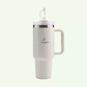 Earth Tumbler Premium Insulated Travel Cup - Cream (1.2L)